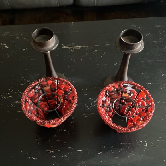 Pottery Barn candle holder!! - Picture 2 of 2